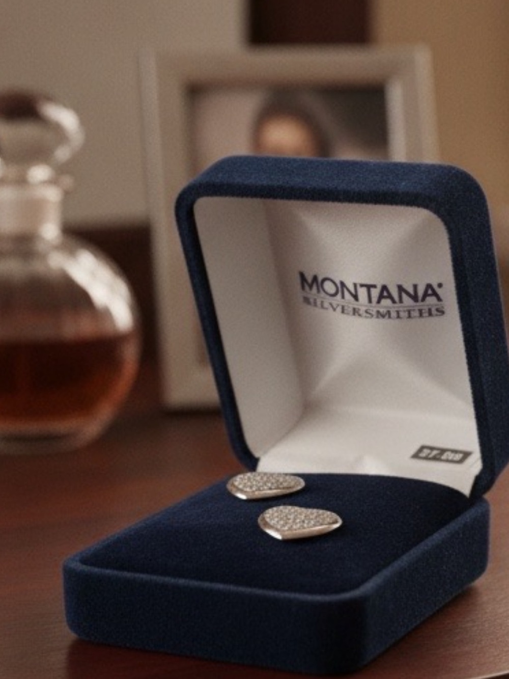Montana Silversmiths Simply Pave Heart CZ Stud Earrings Sterling Cubic Zirconia